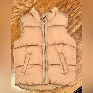 3T Old Navy Toddler Tan Puffer Vest